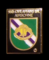 96th CA BN Pin